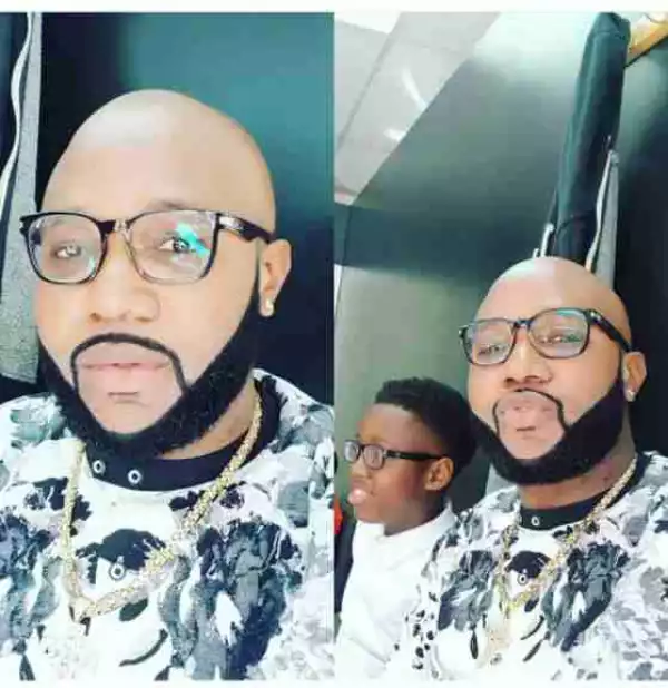 "My Barber Is Better Than Yours": E-money Goes Bald In New Photos 